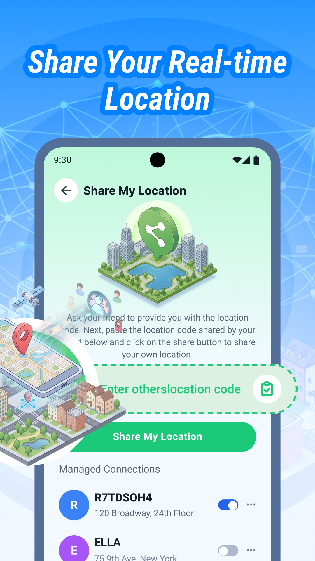 GPS Tracker Plus screen 2